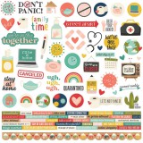 Quarantined - Combo Sticker 30,5x30,5 cm Quarantined - Combo Sticker 30,5x30,5 cm